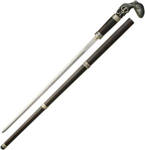 Dragon King Sword Cane Octopus 22.5" Spring Steel Blade