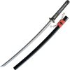 Dragon King Kohaku Katana 28" Carbon Steel Blade Rayskin Handle