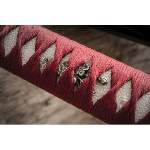 Dragon King Spring Flower Katana 27" 5160 Steel Sword