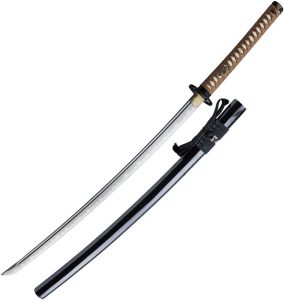 DRK35211.jpg Dragon King Autumn Leaf Katana 27.25" 5160 Carbon Steel Sword