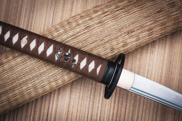 Dragon King Autumn Leaf Katana 27.25" 5160 Carbon Steel Sword