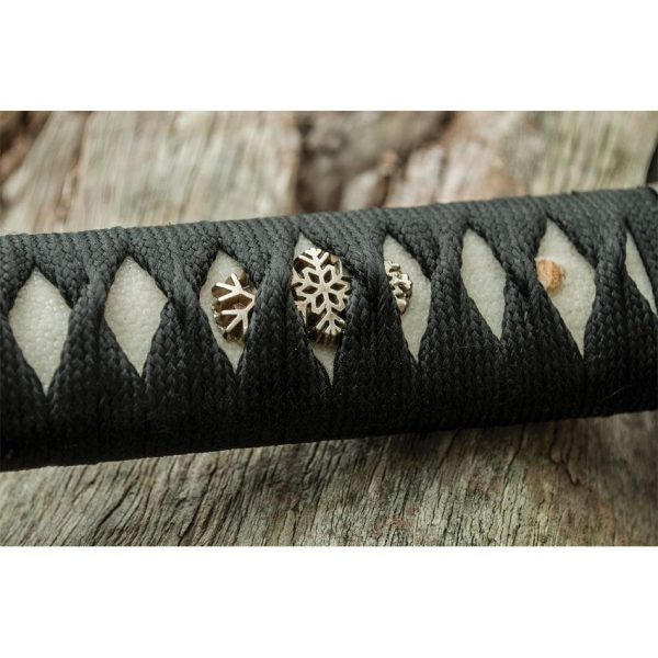 Dragon King Winter Sun Katana 5160 Steel Fixed Blade Sword