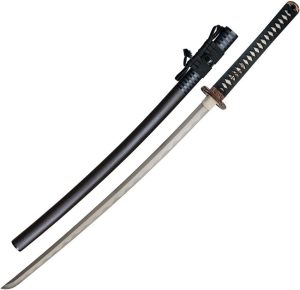 Dragon King Pine Crane Katana 28" T10 Steel Blade Sword