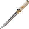 Dragon King Baika Tanto Plum Blossom San Mai - Ivory Rayskin