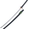 Dragon King Modern Katana 27" 1566 Steel Fixed Blade Black G10