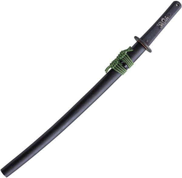 Dragon King Modern Wakizashi Fixed Blade 1566 Steel Black G10