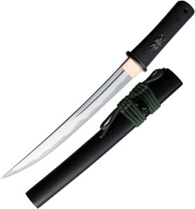 DRK35490.jpg Dragon King Modern Tanto 10.5" Spring Steel Fixed Blade Knife