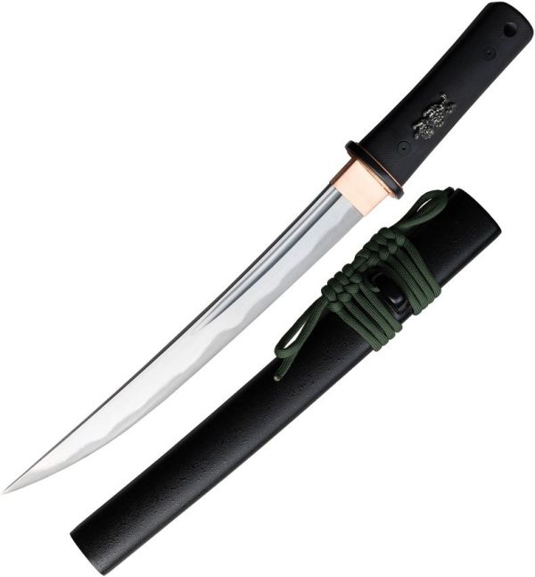 Dragon King Modern Tanto 10.5" Spring Steel Fixed Blade Knife