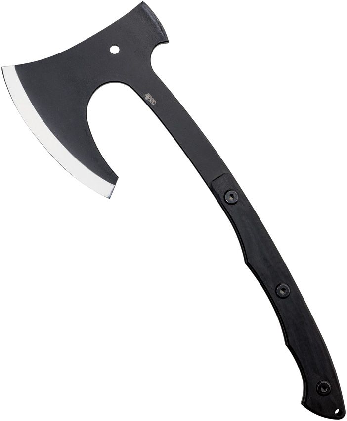 APOC Barrens Pack Axe 6.25" Black Spring Steel Head w/ Sheath