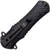 Dark Side Silver Skull Linerlock - Black Aluminum