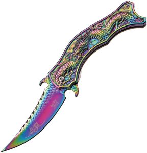 Dark Side Dragon Linerlock A/O Spectrum - Stainless