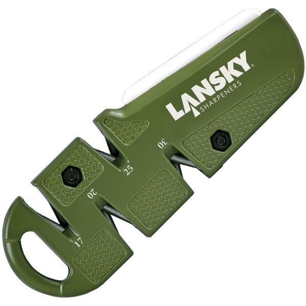 Lansky D-SHARP Multi-Angle Ceramic Benchstone - OD Green