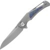 Dreamtech Framelock Ti Zirconium M390 Folding Knife Gray Titanium