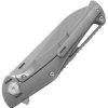 Dreamtech Framelock Ti Zirconium M390 Folding Knife Gray Titanium