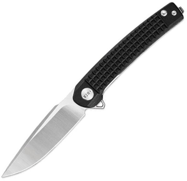 Dreamtech Linerlock G10 Black Frag - D2 Steel