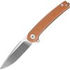 Dreamtech Linerlock Micarta Natural Folding Knife D2 Steel