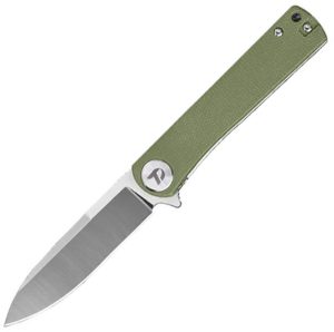 Dreamtech Linerlock Green Micarta Folding Knife