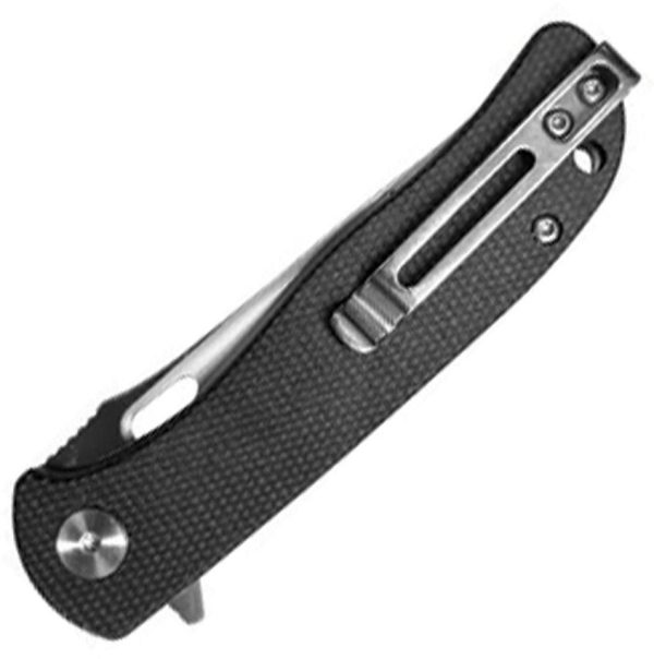 Dreamtech Linerlock Black Micarta Drop Point