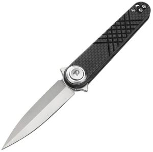 Dreamtech Button Lock CF Dagger - Carbon Fiber Handle