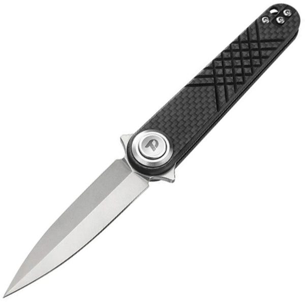 Dreamtech Button Lock CF Dagger - Carbon Fiber Handle