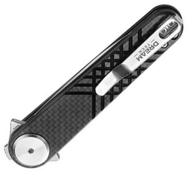 Dreamtech Button Lock CF Dagger - Carbon Fiber Handle