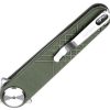 Dreamtech Button Lock Green G10 Dagger Knife