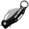 Dreamtech Button Lock Karambit Black G10 Handle
