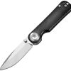 Dreamtech Button Lock Black Aluminum Drop Point