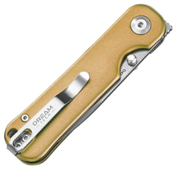 Dreamtech Button Lock Gold Titanium VG-10 Blade