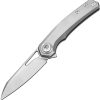 Dreamtech Button Lock Gray Titanium Folding Knife