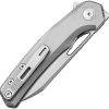 Dreamtech Button Lock Gray Titanium Folding Knife