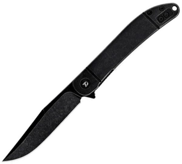 Dreamtech Framelock Black Ti D2 Folding Knife 3.13" Blade