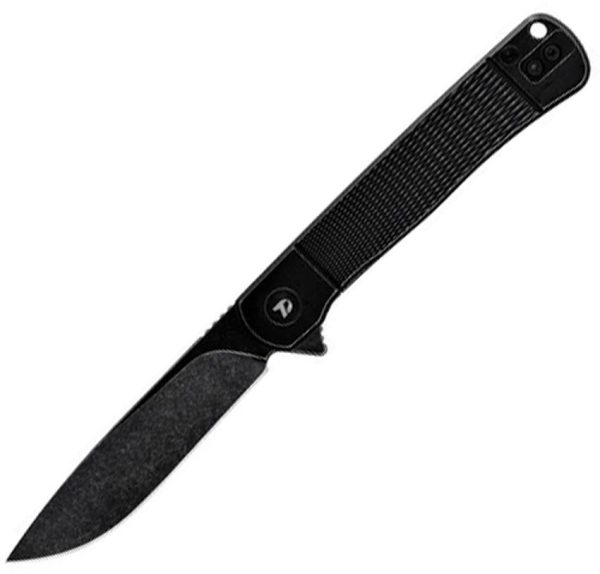 Dreamtech Framelock Ti Black D2 Steel Folding Knife 3" Blade