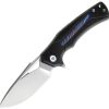 Dreamtech Framelock Ti/Zirconium M390 Folding Knife Black Titanium