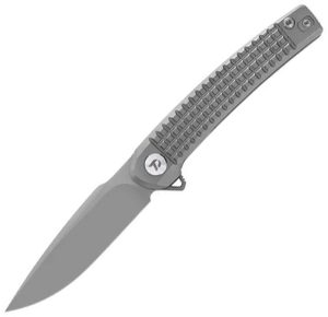 Dreamtech Framelock Gray Ti M390 Folding Knife 7" EDC