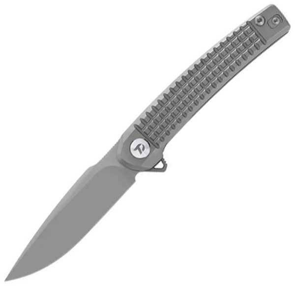 Dreamtech Framelock Gray Ti M390 Folding Knife 7" EDC
