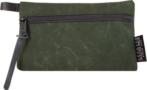 DULT382.jpg Duluth Pack Gear Stash Medium Waxed OD Green