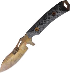 DW15831.jpg Dawson Harvester Fixed Blade CPM MagnaCut - Gray/Black