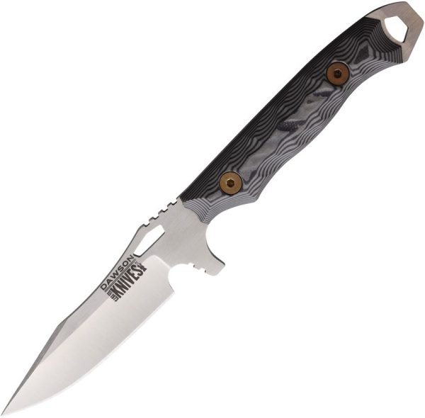 Dawson Smuggler Fixed Blade CPM MagnaCut - Black/Gray