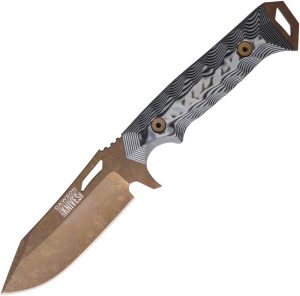 DW16371.jpg Dawson Knives Shepherd Fixed Blade - Black/White G10