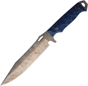 DW16388.jpg Dawson Knives Marauder XL Monsoon Blue - Large Fixed Blade