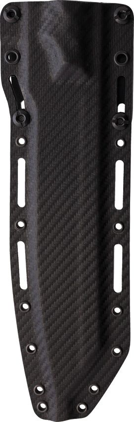 Dawson Knives Wayfinder Fixed Blade - Black/White G10