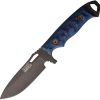 Dawson Knives Nomad Fixed Blade CPM MagnaCut Blue Black