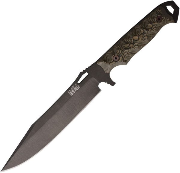 Dawson Knives Marauder XL Fixed Blade - Ultrex Camo G10