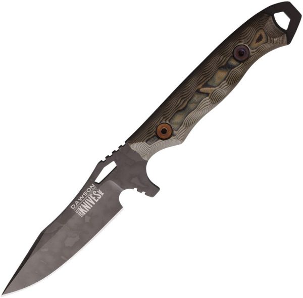 Dawson Knives Smuggler Fixed Blade - Apocalyptic Ultrex Camo