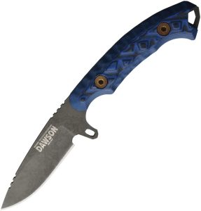 Dawson Knives Companion Fixed Blade - Blue Drop Point