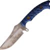 DW41133.jpg Dawson Knives Woodsman Fixed Blade - Black/Blue Upswept