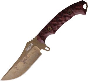 DW41140.jpg Dawson Knives Woodsman Fixed Blade - Arizona Copper CPM MagnaCut