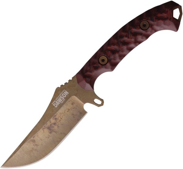 Dawson Knives Woodsman Fixed Blade - Arizona Copper CPM MagnaCut