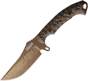 Dawson Knives 8.88 inch Fixed Blade Knife with Arizona Copper CPM MagnaCut Blade